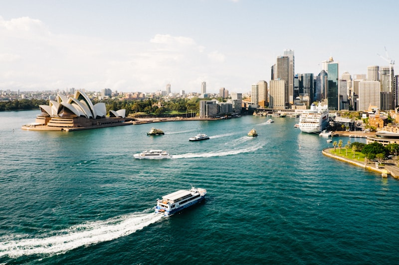 Sydney Harbour and the city skyline
